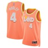 Muške NBA Dres Cleveland Cavaliers Evan Mobley Nike 2025-26 City Edition Naranča Swingman